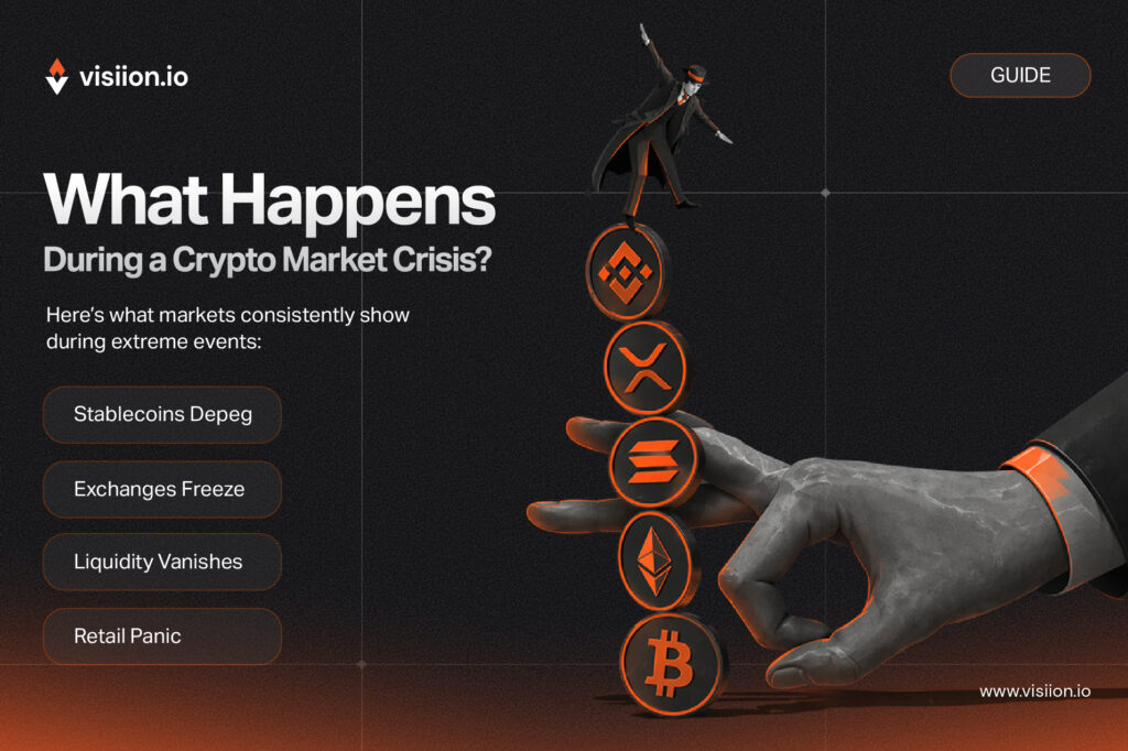 A visual representation of what happens during a black swan event in crypto.