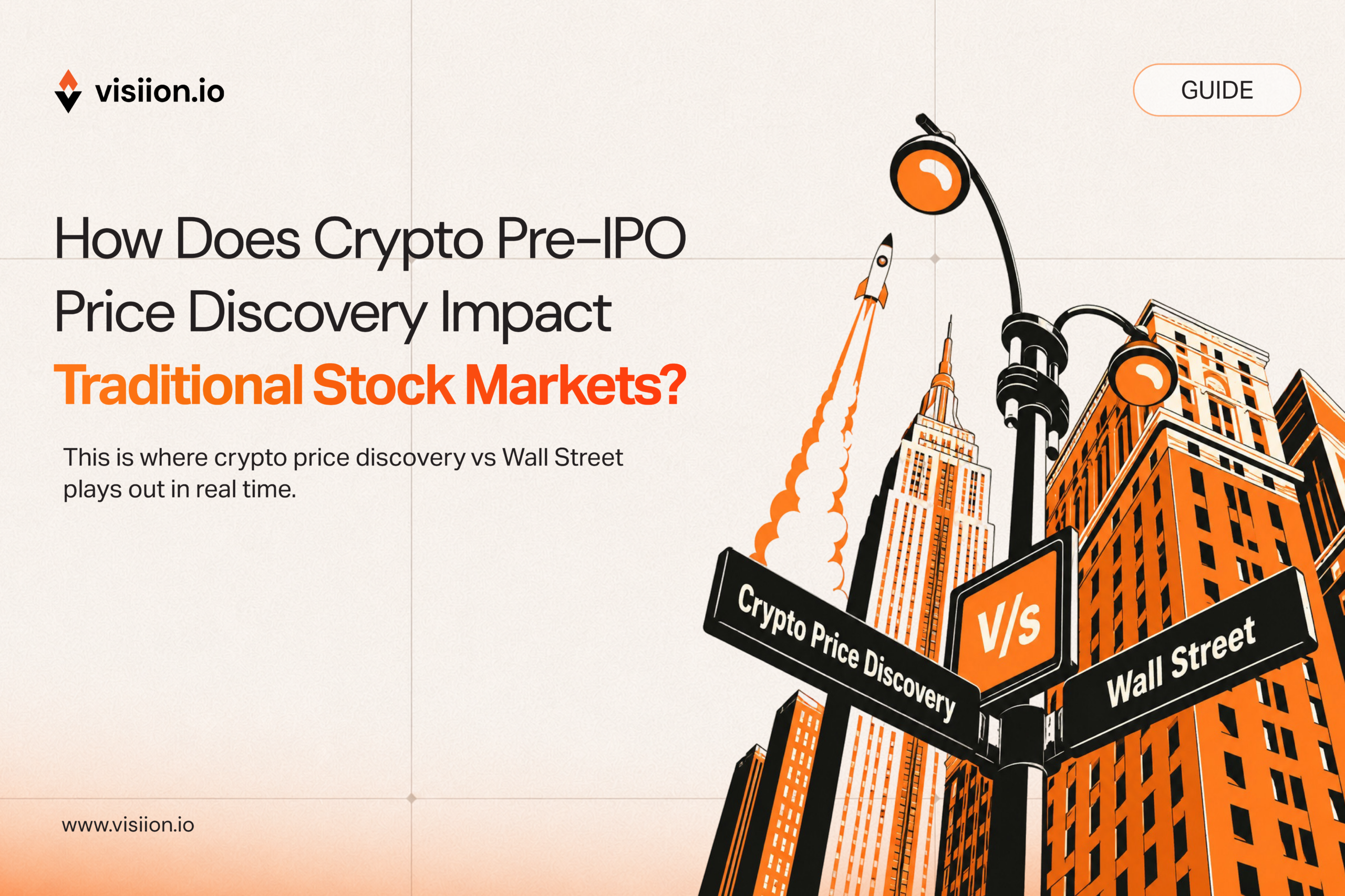 Illustration showing how pre-IPO perpetual futures create early price-discovery signals by allowing traders to speculate on private-company valuations before a public listing.
